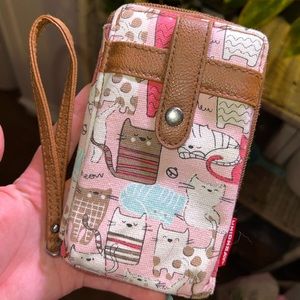 Unionbay Cat Wallet/Wristlet
